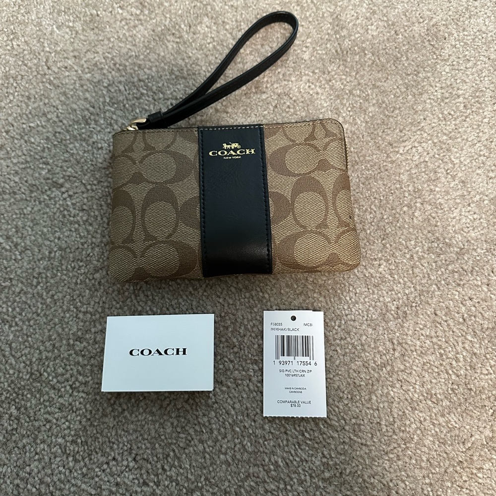 Coach Key Pouch